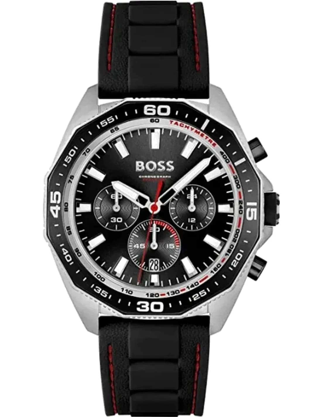 Montre Hugo Boss 1513969 Bracelet Silicone Noir