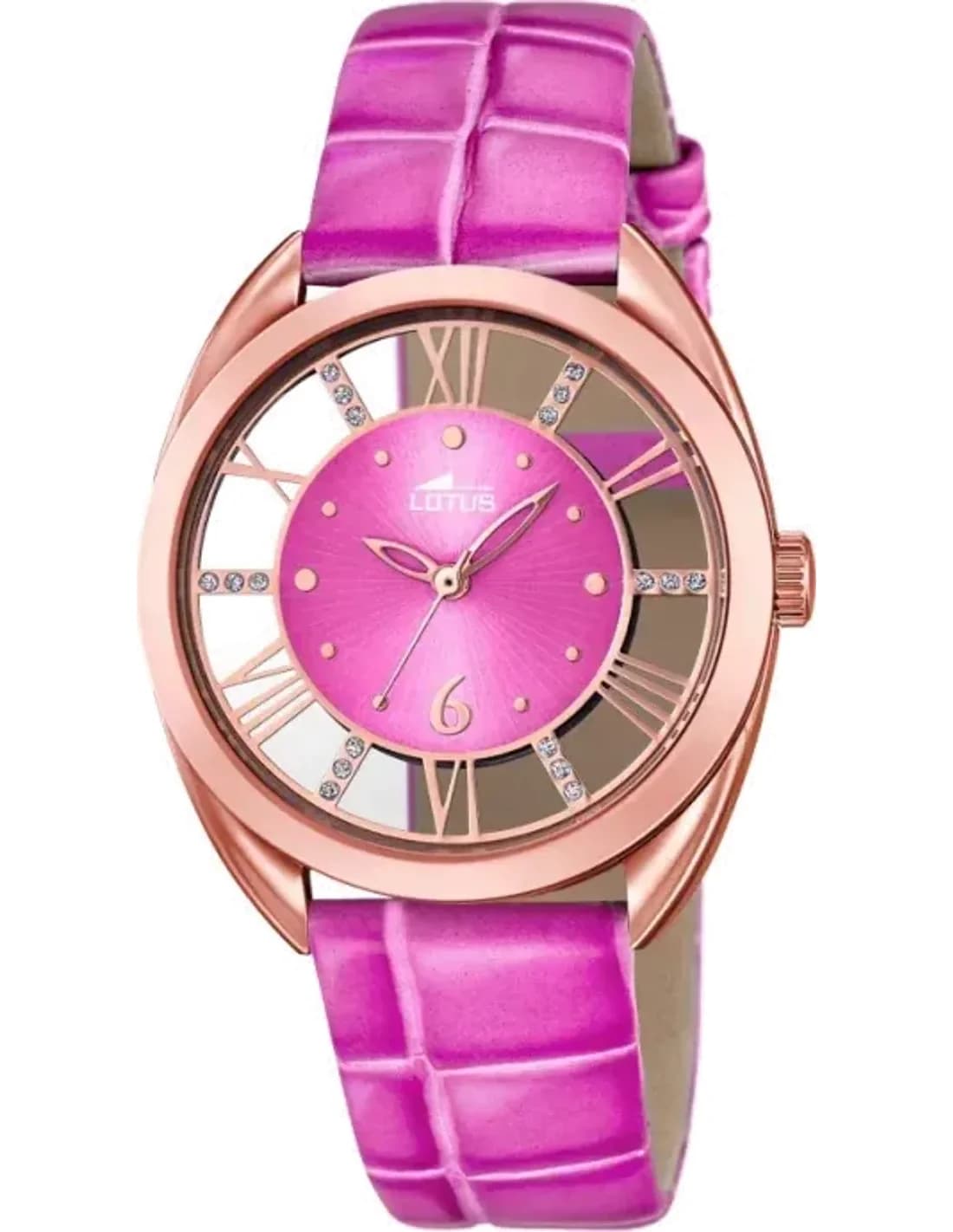Montre Femme Lotus Trendy L18226/1 Bracelet et cadran roses