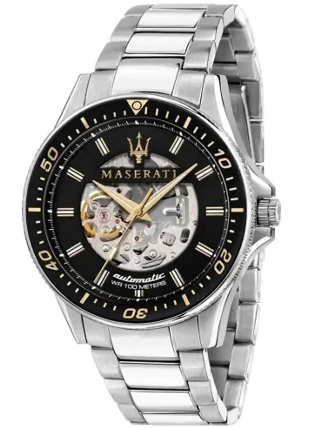 Montre Homme Maserati Sfida R8823140002 Squelette automatique