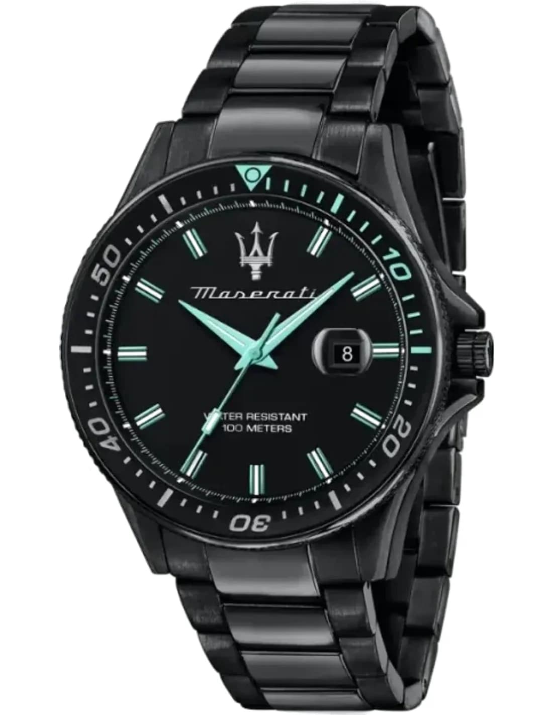 Montre Maserati Sfida Aqua Edition R8853144001 Ronde acier noir