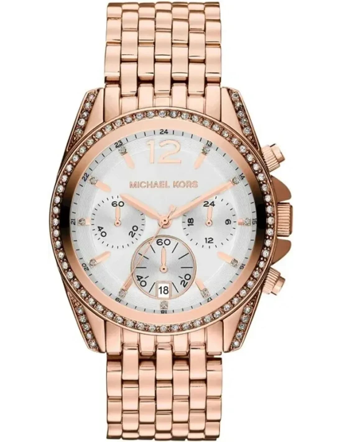 Montre Femme Michael Kors MK5836 Acier Rose Gold et Cristaux
