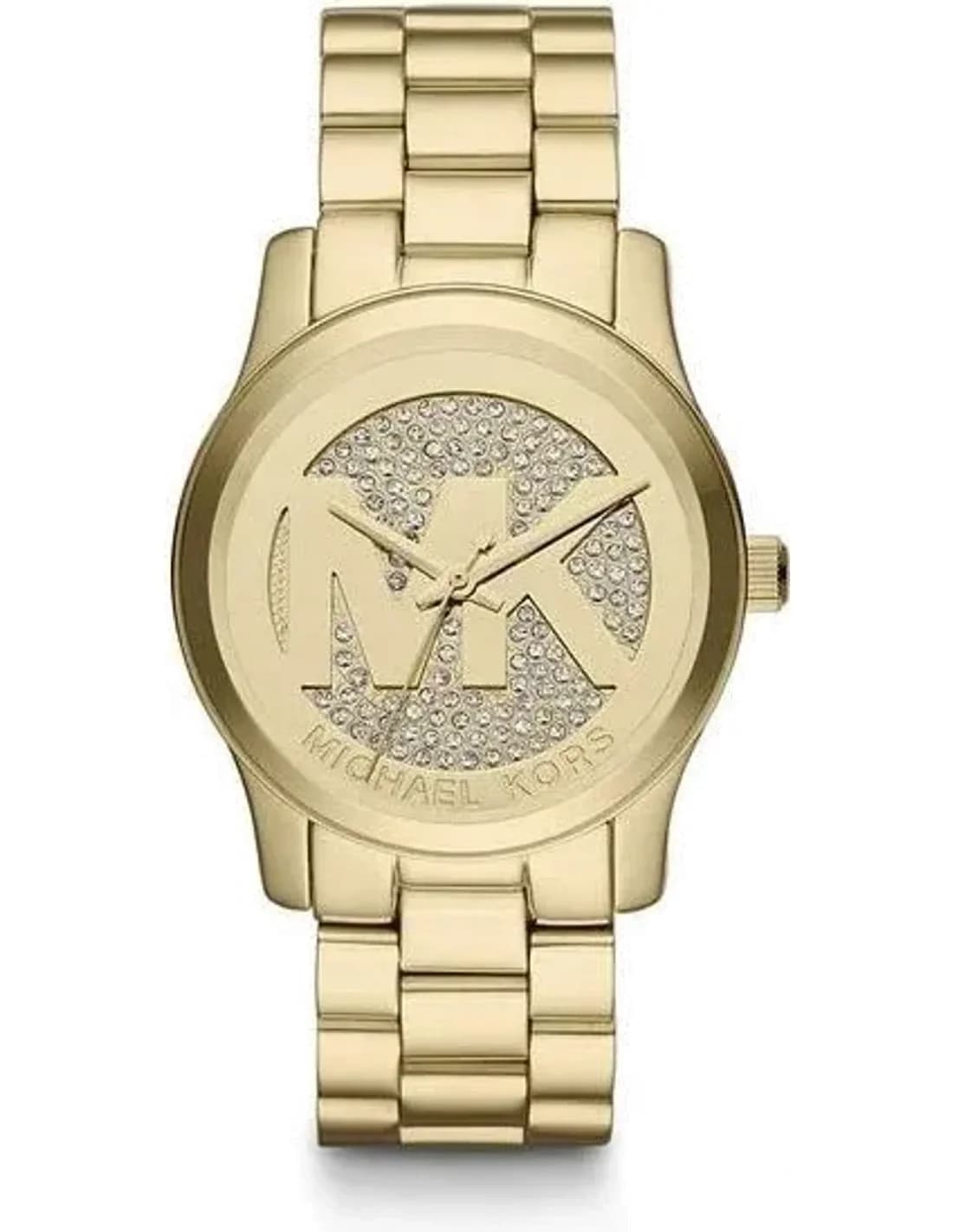 Montre Michael Kors Runway MK5852 Initiales MK dorées