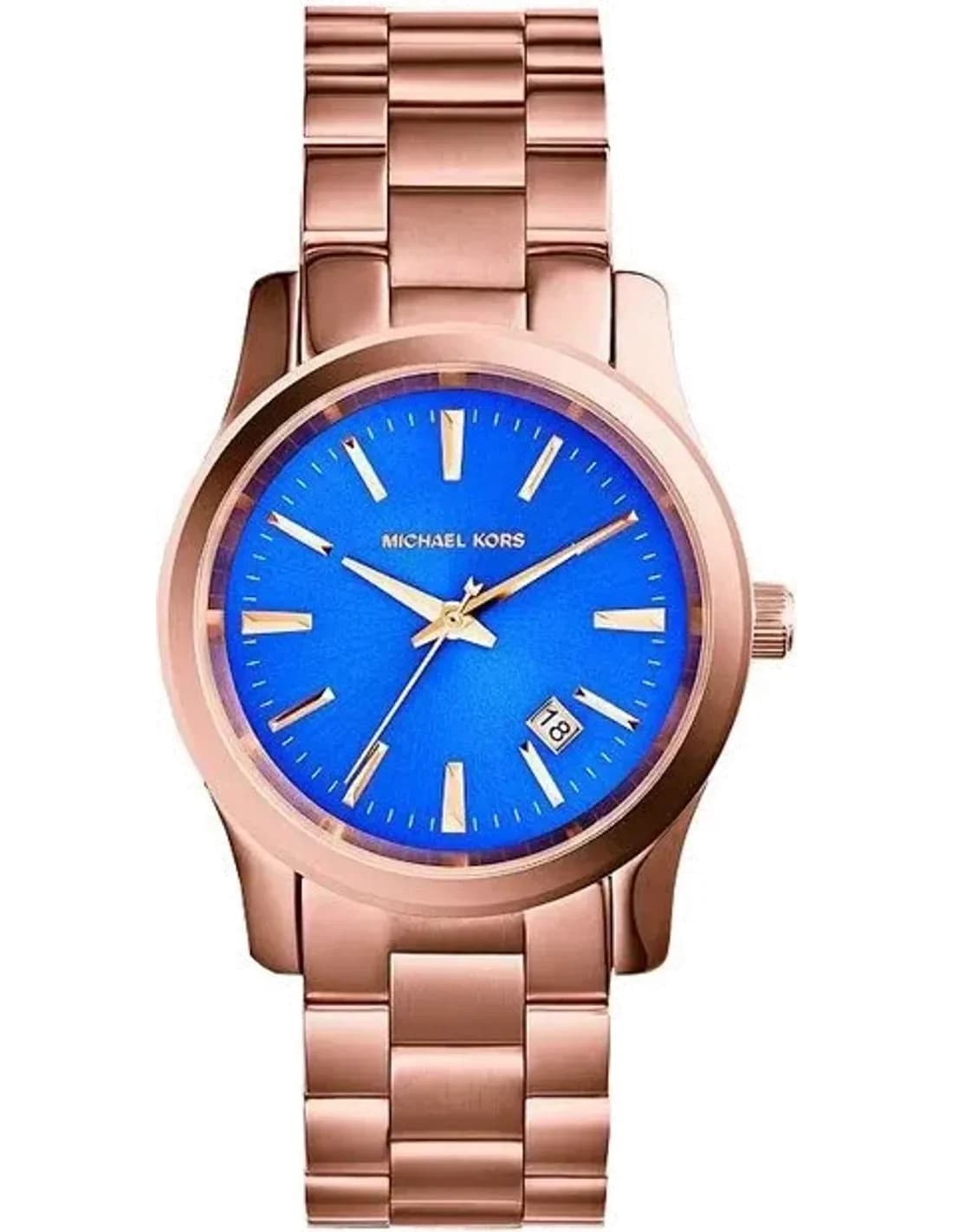 Montre Michael Kors Runway MK5913 Bracelet en acier or rose