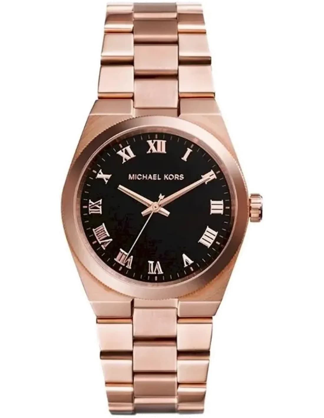 Montre Michael Kors Channing MK5937 Index romains acier or rose