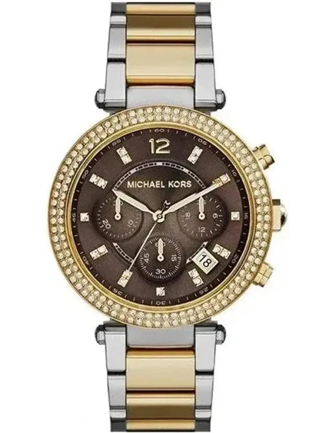 Montre Michael Kors MK6118 Parker Chronomètre Acier Bi-ton