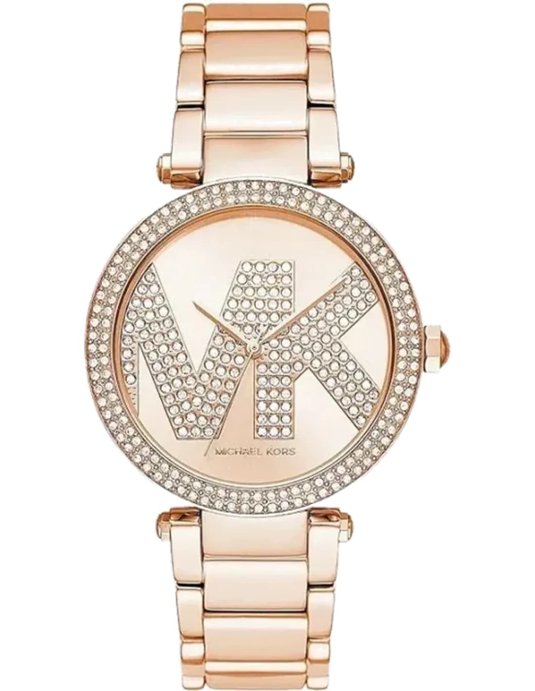 Montre femme Michael Kors Parker MK6660 cadran or rose bracelet en acier inoxydable