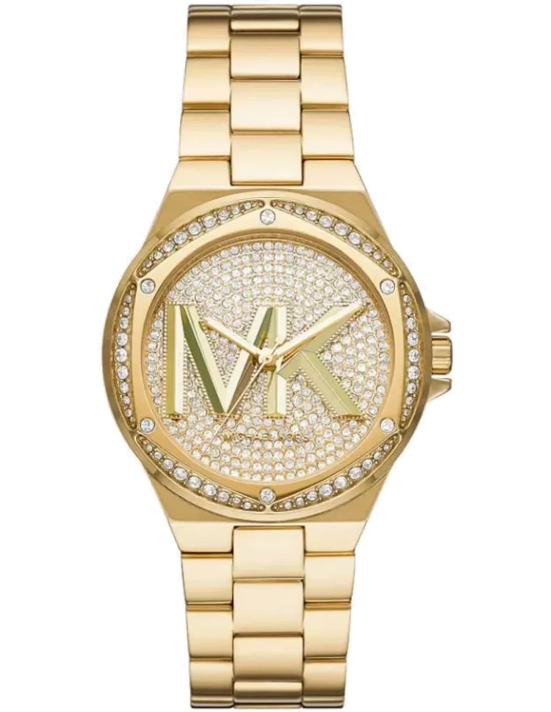 Montre Michael Kors Lennox MK7229 cadran doré pavé de cristaux