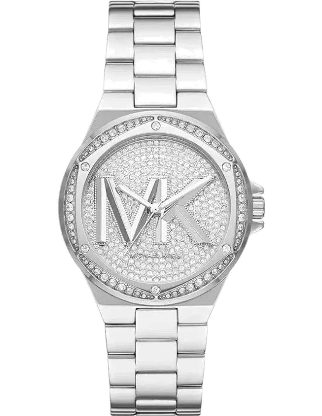 Montre Michael Kors Lennox MK7234 Cadran pavé de cristaux en acier