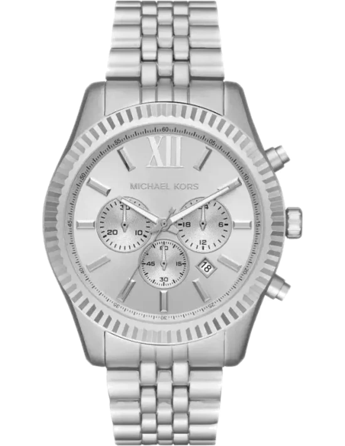 Montre Michael Kors MK8789 Chronographe en Aluminium Argenté