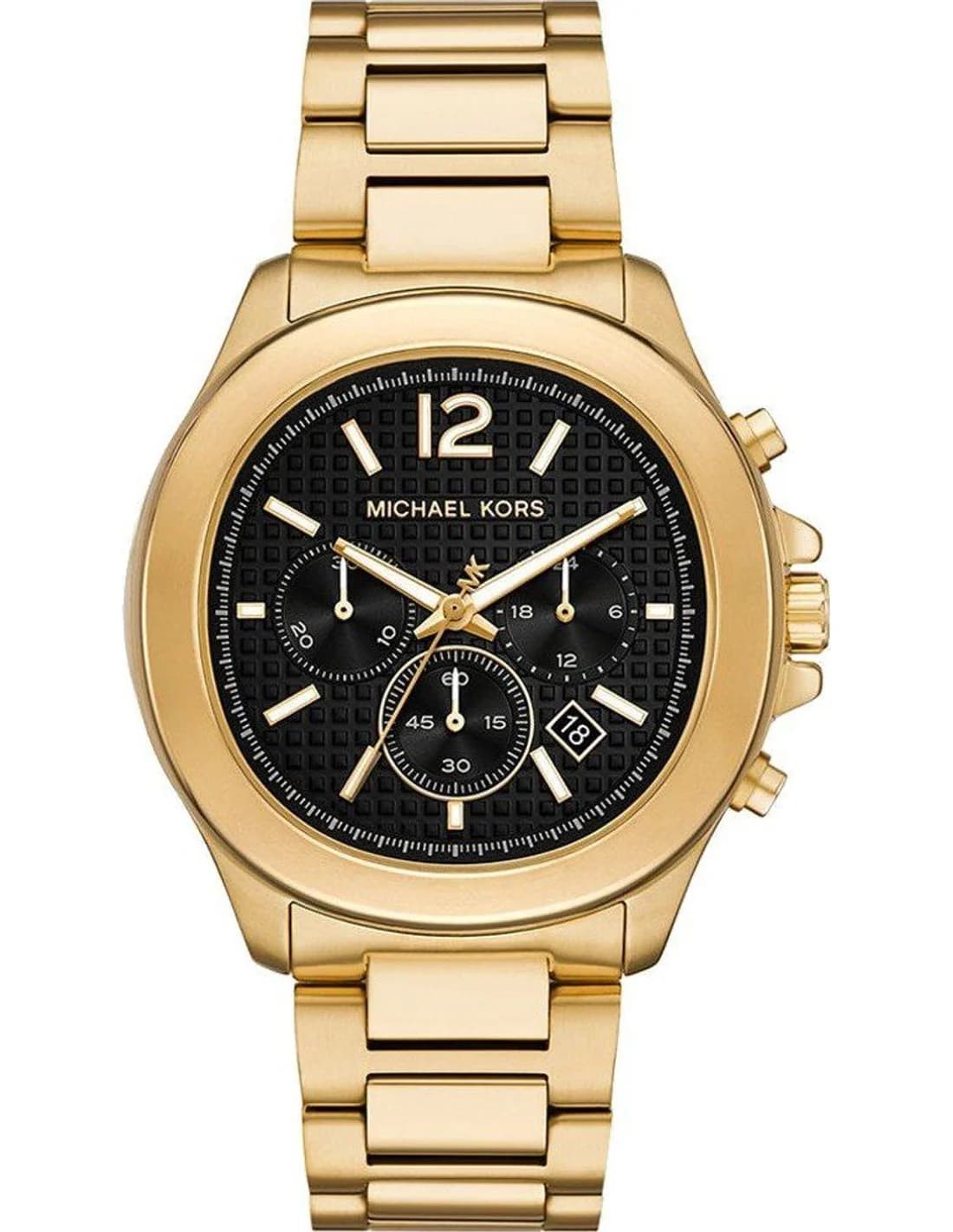 Montre Homme Michael Kors Sage MK9192 dorée bracelet maillons acier