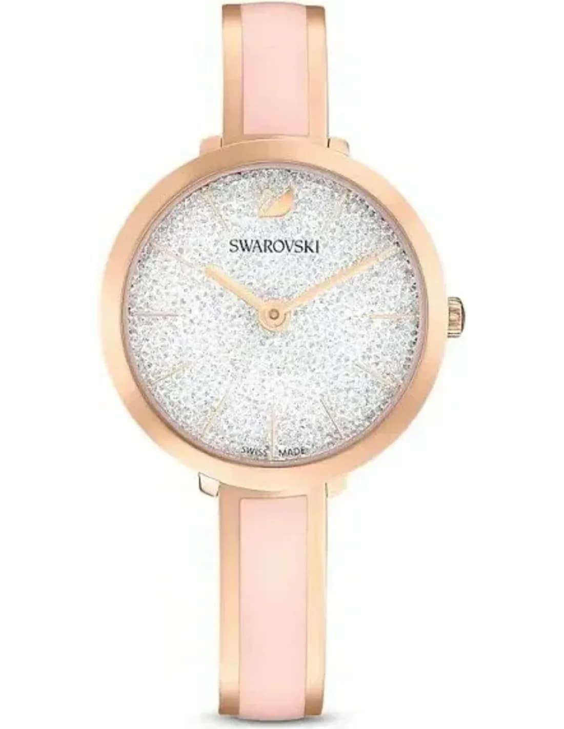 Montre Swarovski 5642221 Crystalline Delight en Acier Rose