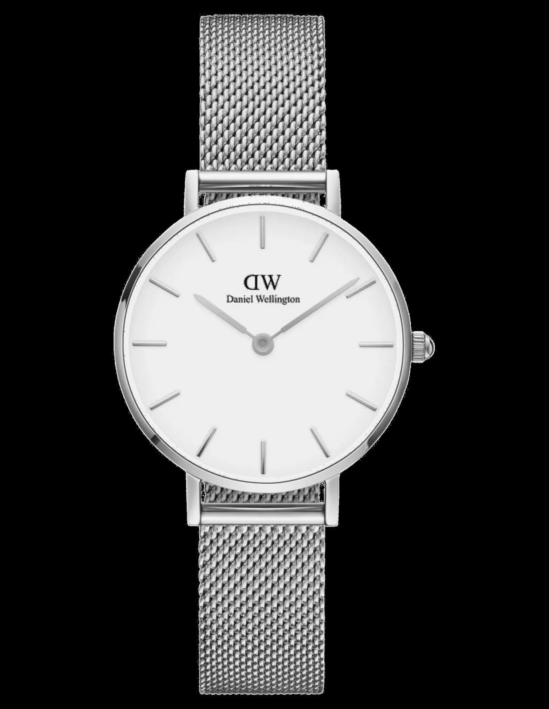 Montre femme Daniel Wellington DW00100220, cadran blanc, bracelet acier, style classique