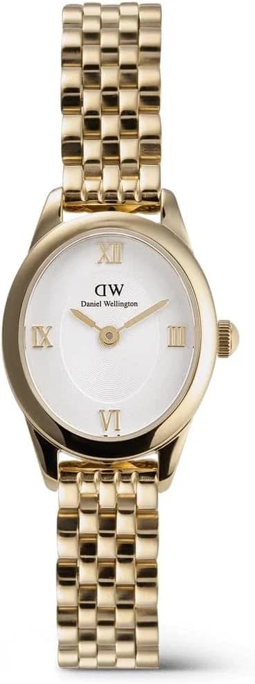 Montre Femme Daniel Wellington Ophelia Mini DW00100803 dorée bracelet maillons acier