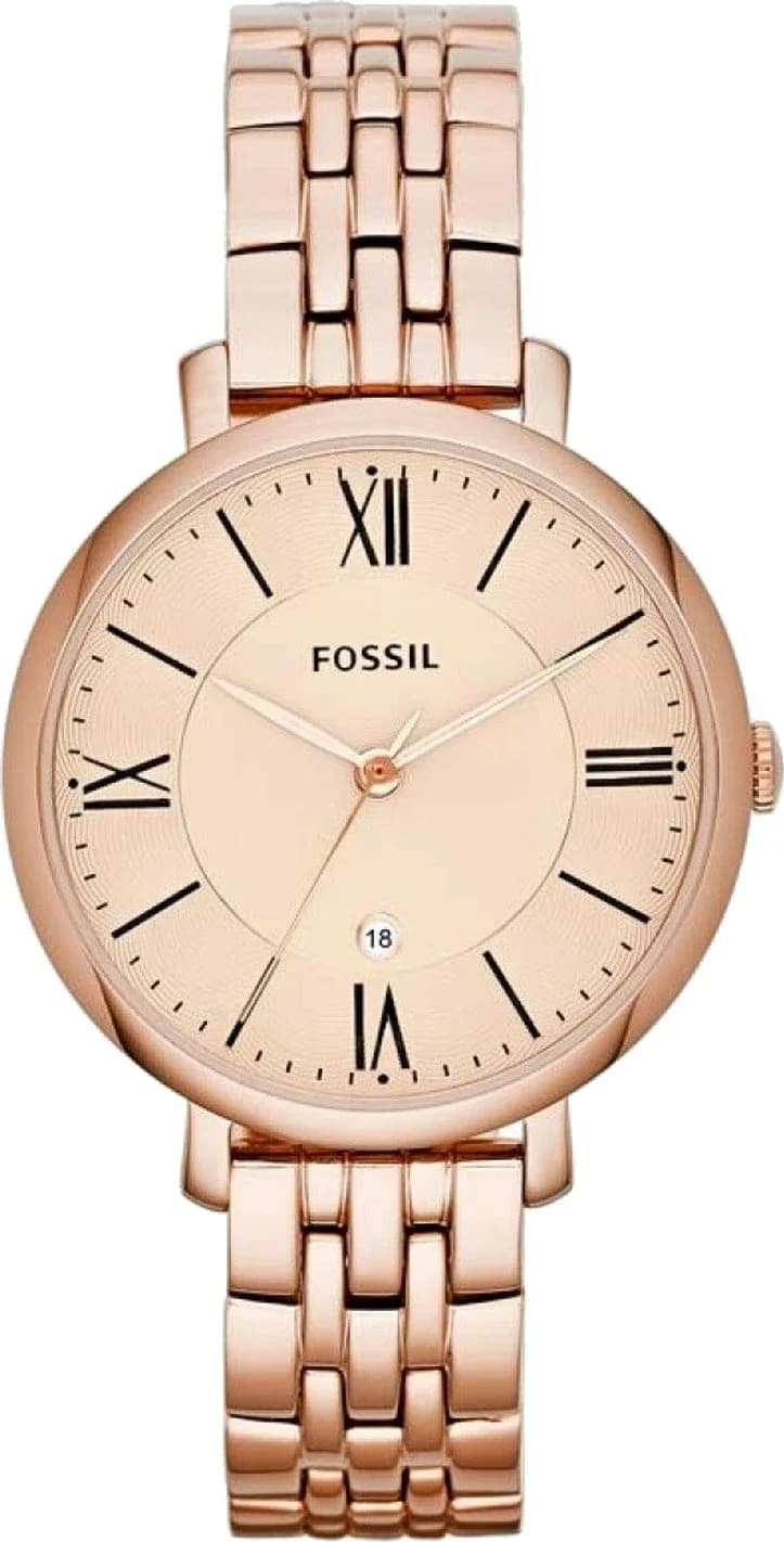 Montre Femme Fossil Jacqueline ES3435 Or rose classique