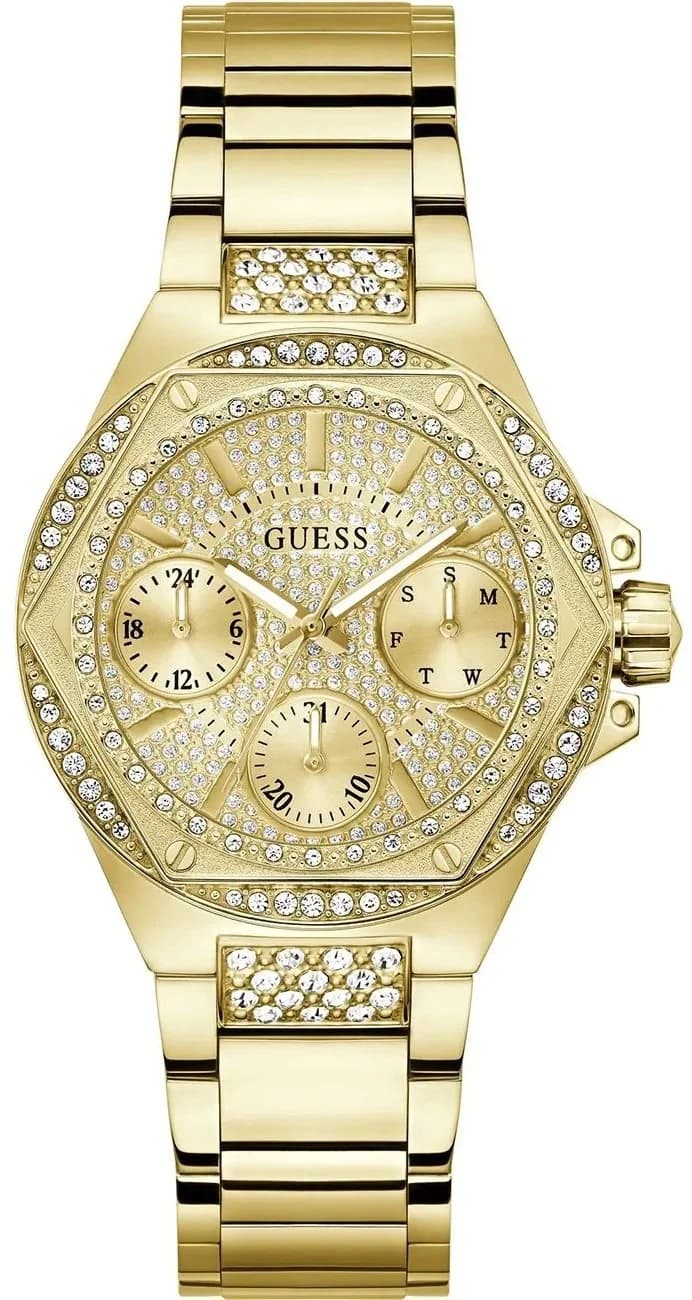 Montre Femme Guess Envy GW0878L2 dorée bracelet maillons acier