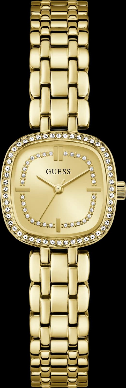 Montre Femme Guess Hazel GW1018L2 cadran doré bracelet acier