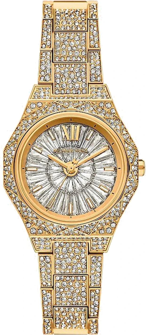 Montre Femme Michael Kors Mini Raquel MK4890 dorée bracelet maillons acier