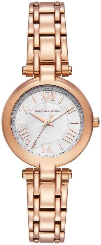 Montre Femme Michael Kors Laney MK4893 or rose bracelet maillons acier
