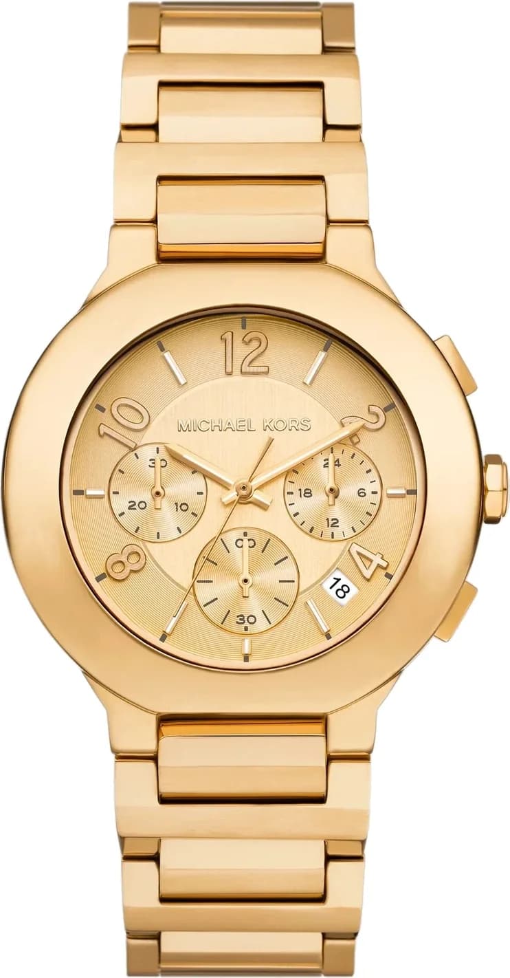 Montre Femme Michael Kors Gramercy MK7520 dorée bracelet maillons acier