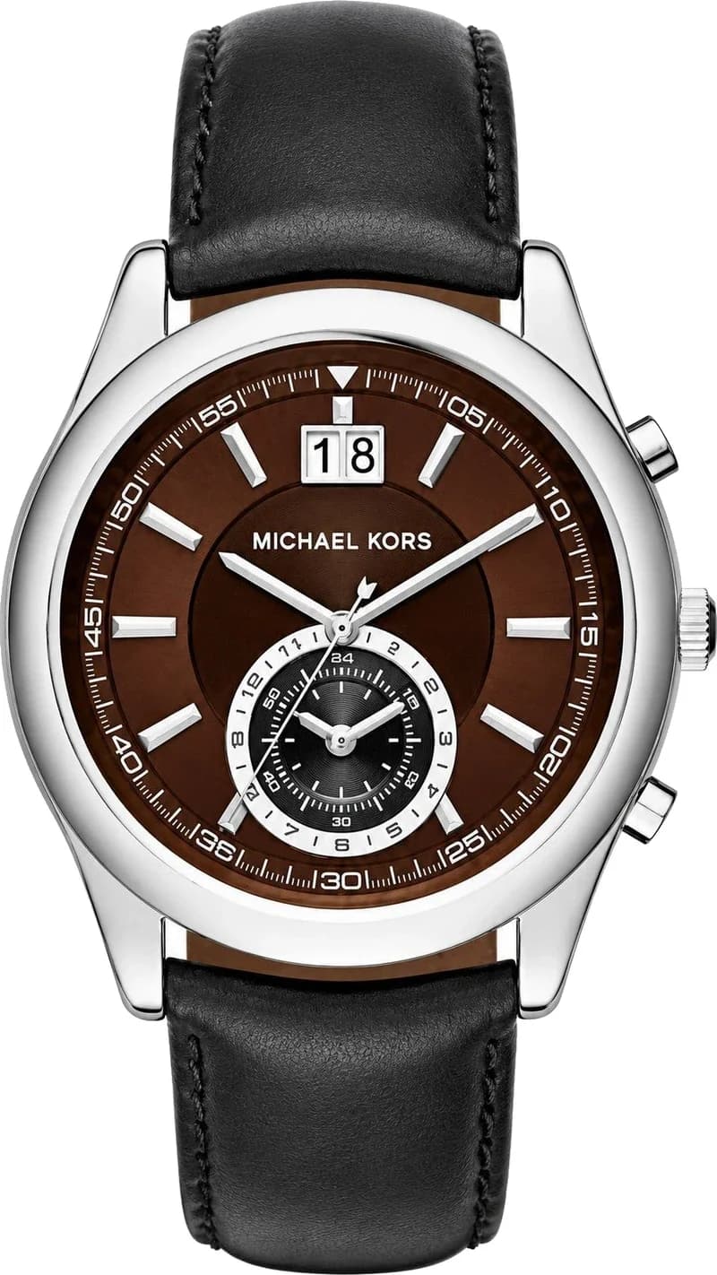 Montre Homme Michael Kors MK8415 Cadran Marron et Cuir