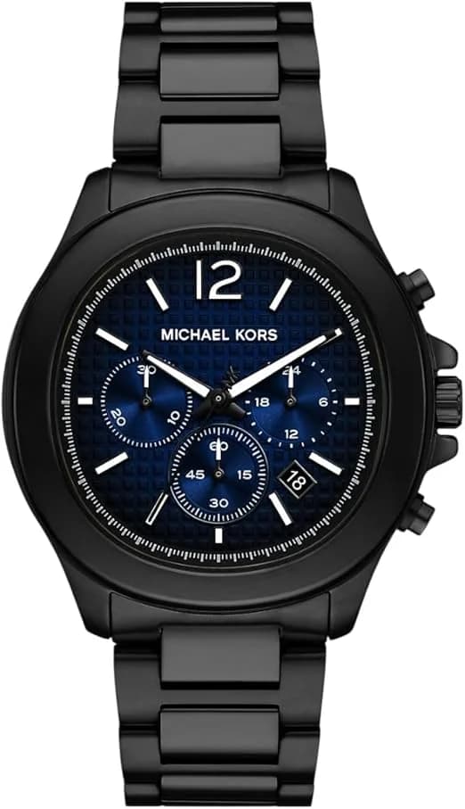 Montre Homme Michael Kors Sage MK9193 noire bracelet maillons acier
