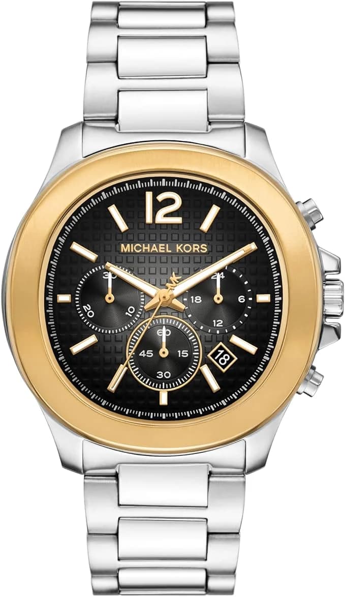 Montre Homme Michael Kors Sage MK9212 argentée bracelet maillons acier