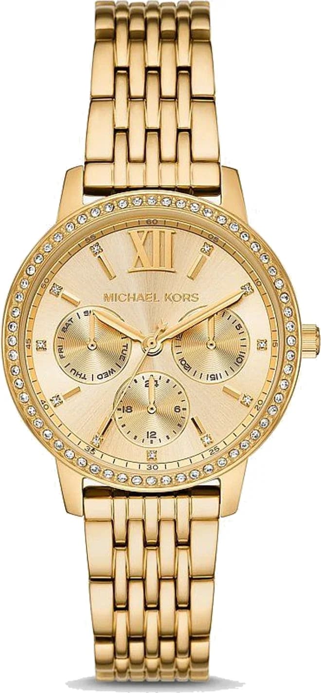 Montre Femme Michael Kors Melissa MKO1080 dorée bracelet maillons acier