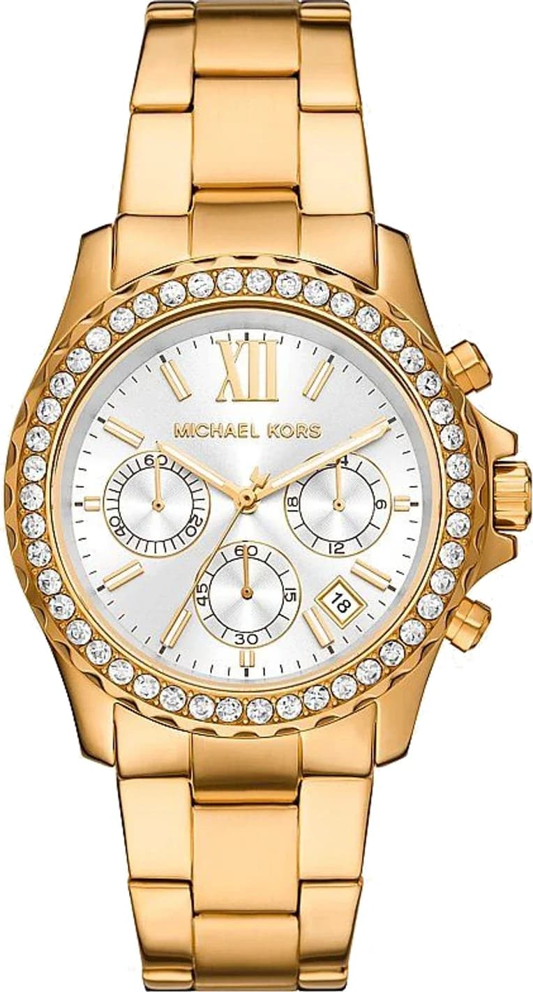 Montre Femme Michael Kors Everest MKO1130 dorée bracelet maillons acier