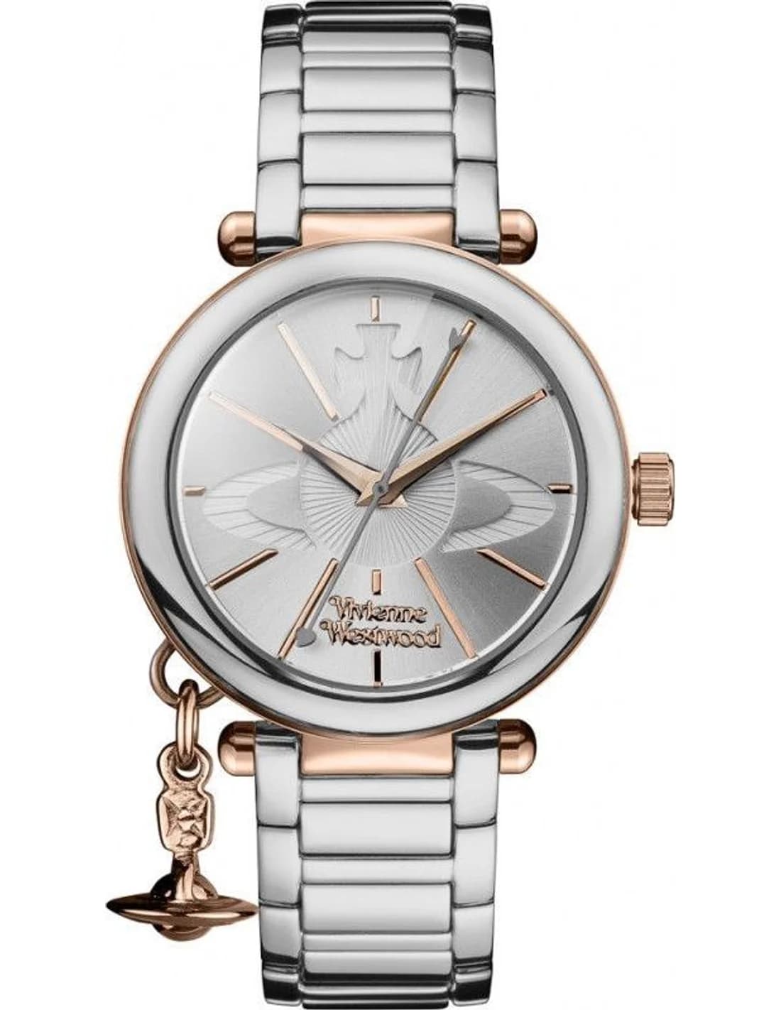 Montre Femme Vivienne Westwood Kensington VV067SLTI cadran argent bracelet acier
