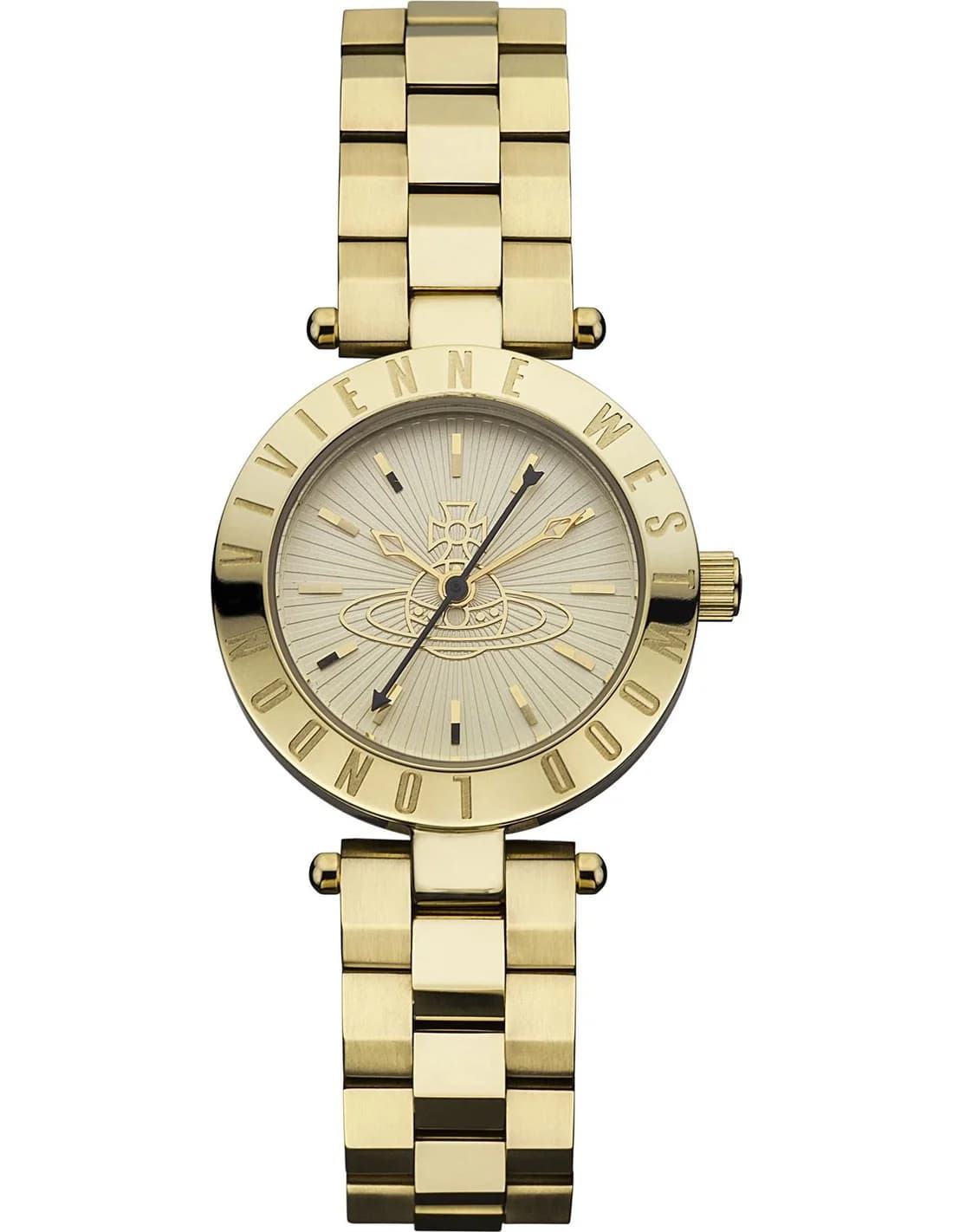 Montre Femme Vivienne Westwood Westbourne VV092GD cadran doré bracelet acier
