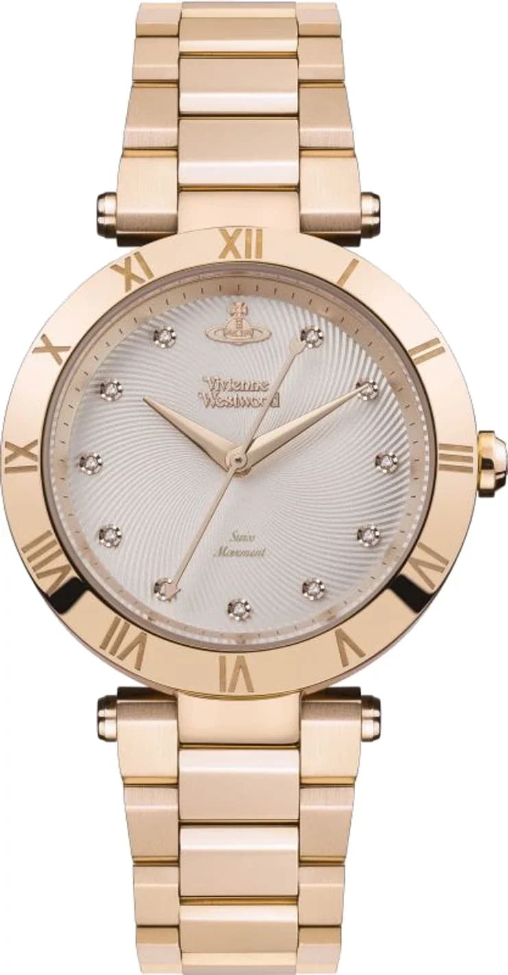 Montre Femme Vivienne Westwood Montagu VV206SLRS cadran nacre bracelet acier