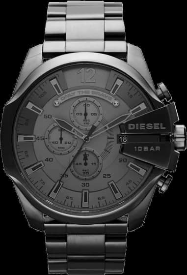 Montre Diesel Mega Chief DZ4282 Chronographe anthracite rond XL