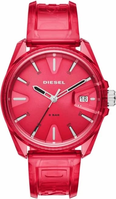 Montre Homme Diesel DZ1930 en Polyuréthane Noir et Cadran MS9