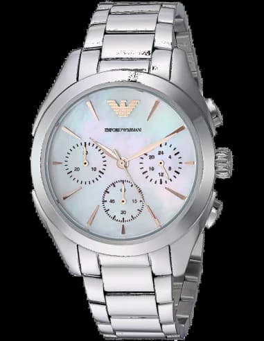 Montre Femme Emporio Armani AR11050 Argentée en Acier