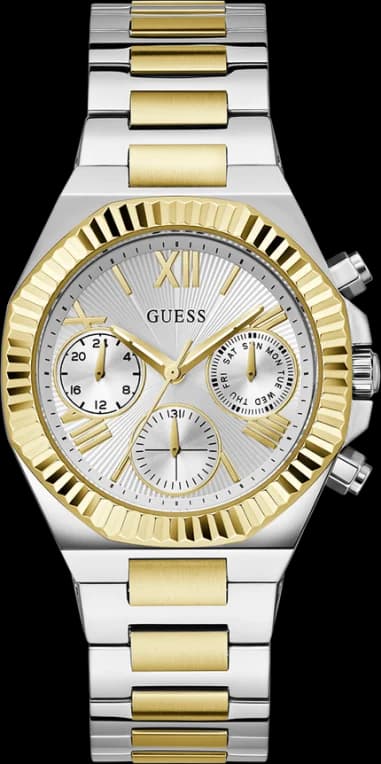 Montre Femme Guess Equality GW0769L3 Acier Bicolore Multifonctions