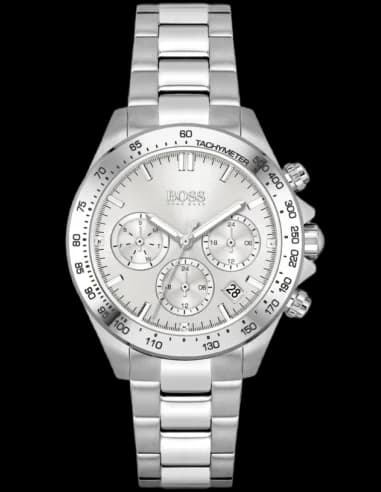 Montre Femme Hugo Boss 1502616 Sport Lux Chronographe Acier Gris