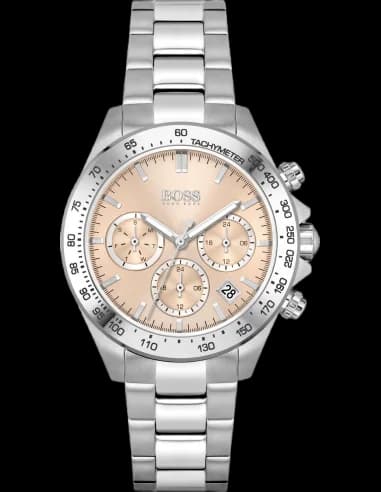 Montre Hugo Boss 1502615 Sport Lux Cadran Rose Corail Acier