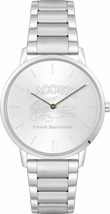 Montre Homme Lacoste Crocorigin 2011214 bracelet acier inoxydable argent