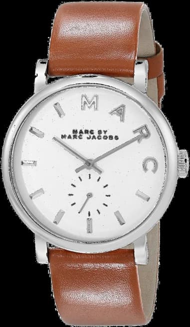 Montre Marc By Marc Jacobs Baker MBM1265 Bracelet en cuir marron