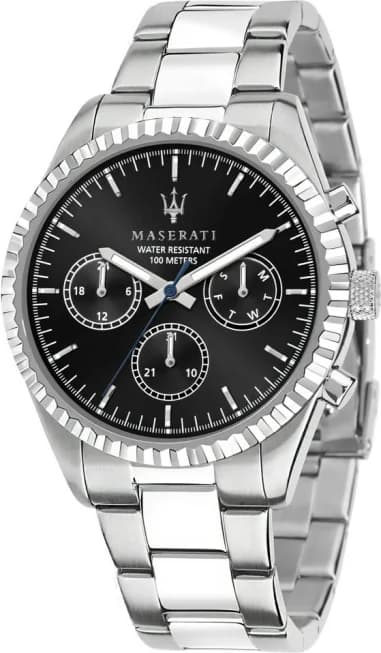 Montre Homme Maserati Competizione R8853100023 chronomètre cadran noir