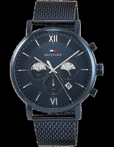 Montre Homme Tommy Hilfiger Evan 1710397 en Acier avec Cadran Multi-fonctions